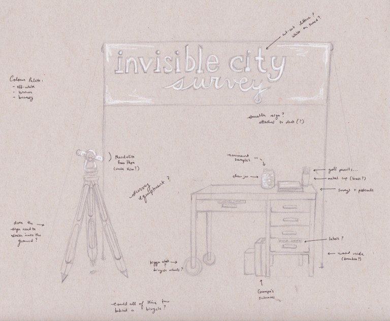 Invisible City Survey Booth 1